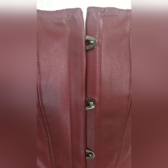 Urban Outfitters Burgundy Corset Top - Picture 7 of 14